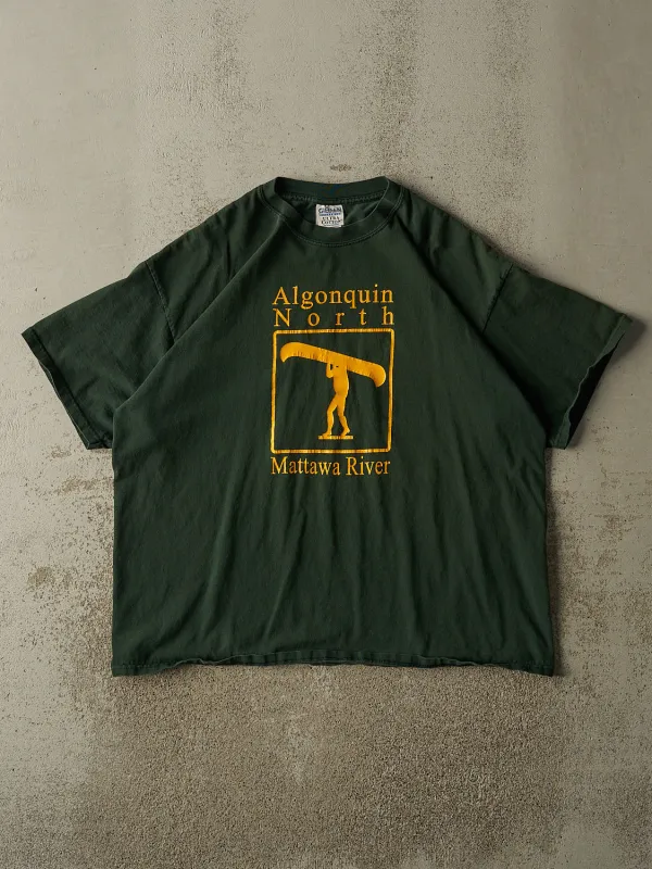 Vintage Y2K Green Algonquin North Tee (XXL) sold by Rebalance Vintage