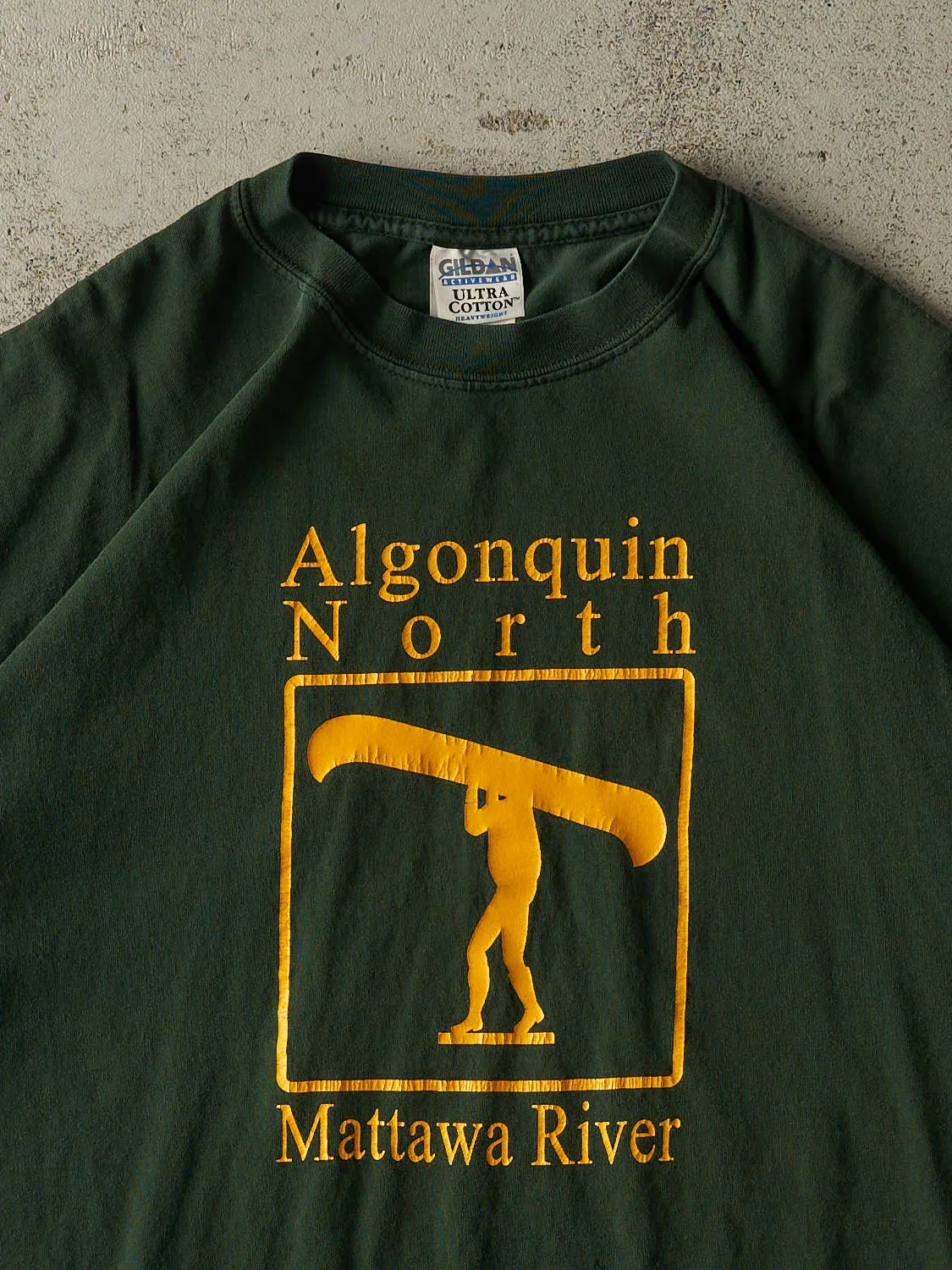 Vintage Y2K Green Algonquin North Tee (XXL) sold by Rebalance Vintage product image thumbnail 3