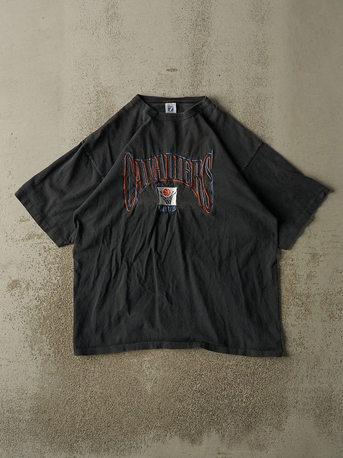Vintage 90s Black Cleveland Cavaliers Tee (XL) sold by Rebalance Vintage