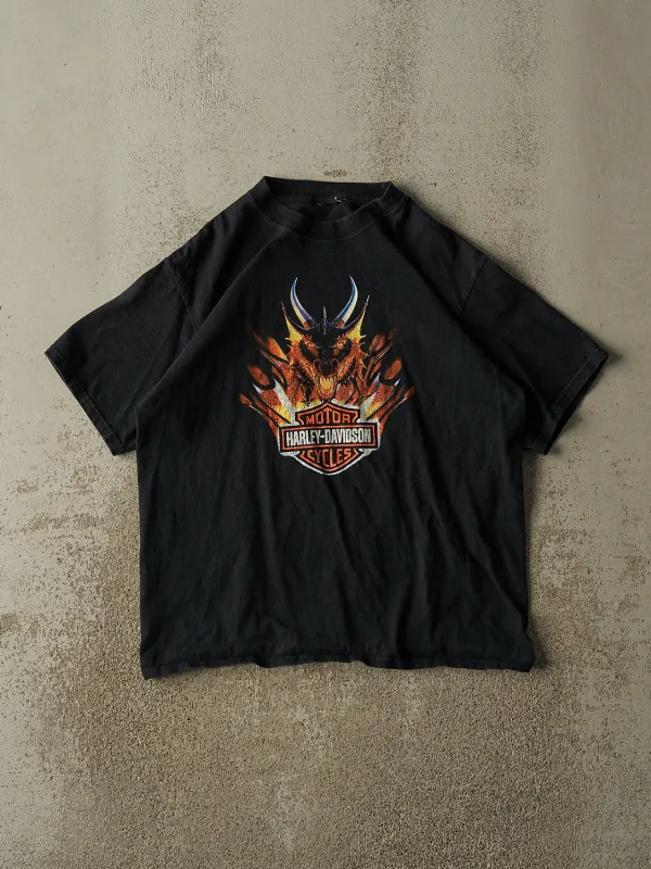 Vintage 90s Black Harley Davidson Cancun Mexico Tee (M/L) made by Rebalance Vintage