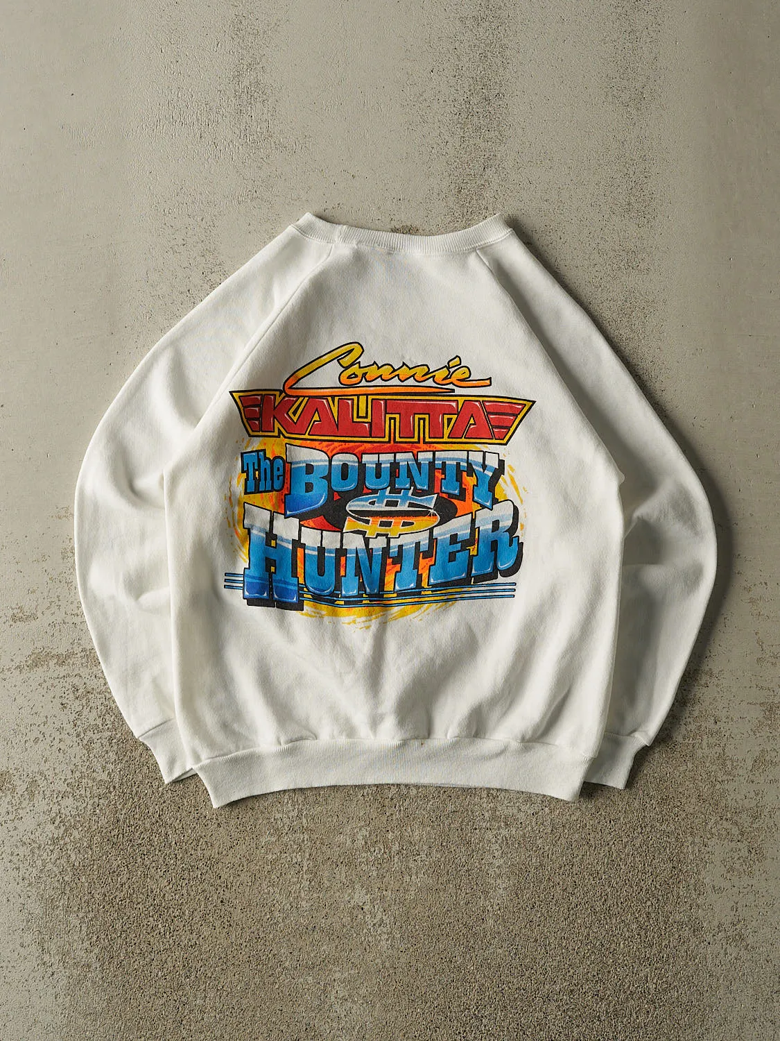 Vintage 90s White Connie Ekalitta Racing Crewneck (S/M) sold by Rebalance Vintage product image thumbnail 2