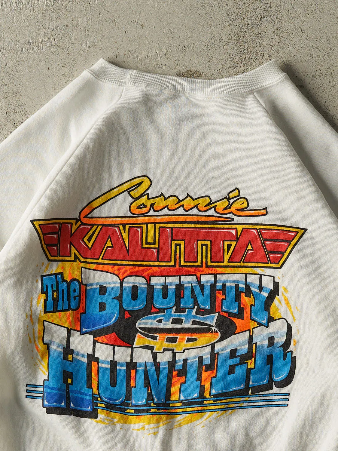 Vintage 90s White Connie Ekalitta Racing Crewneck (S/M) sold by Rebalance Vintage product image thumbnail 4