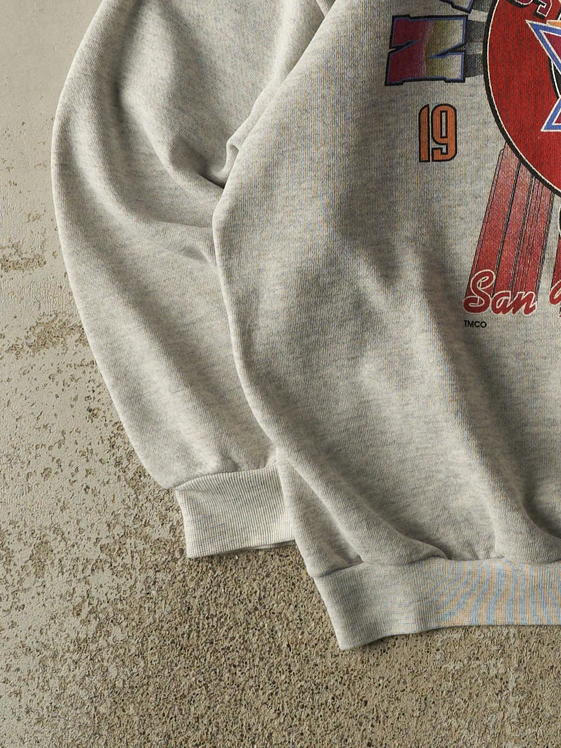 Vintage 94' Grey San Francisco 49ers NFC Champions Crewneck (M/L) sold by Rebalance Vintage product image thumbnail 3