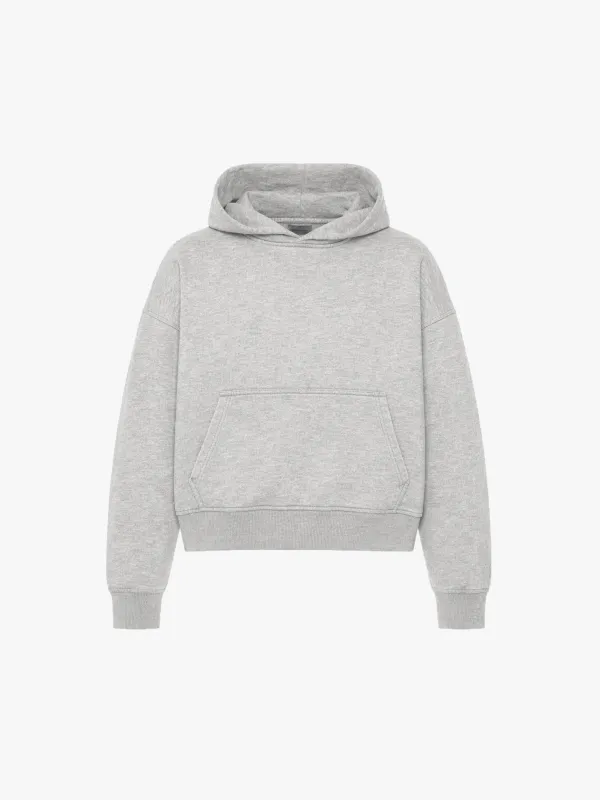 Everyday Boxy Hoodie – Heather Grey made by Rebalance Vintage