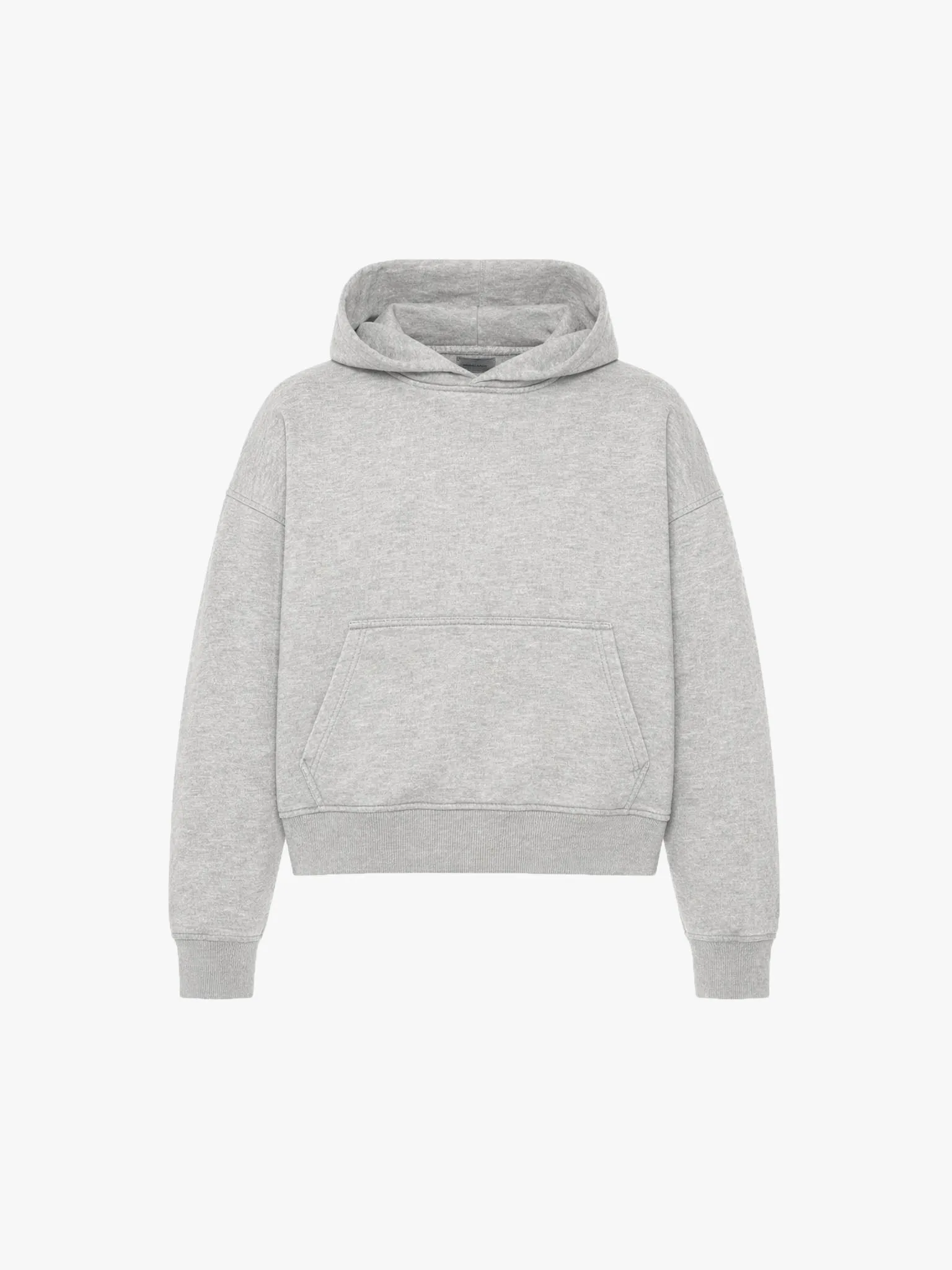 Everyday Boxy Hoodie – Heather Grey sold by Rebalance Vintage
