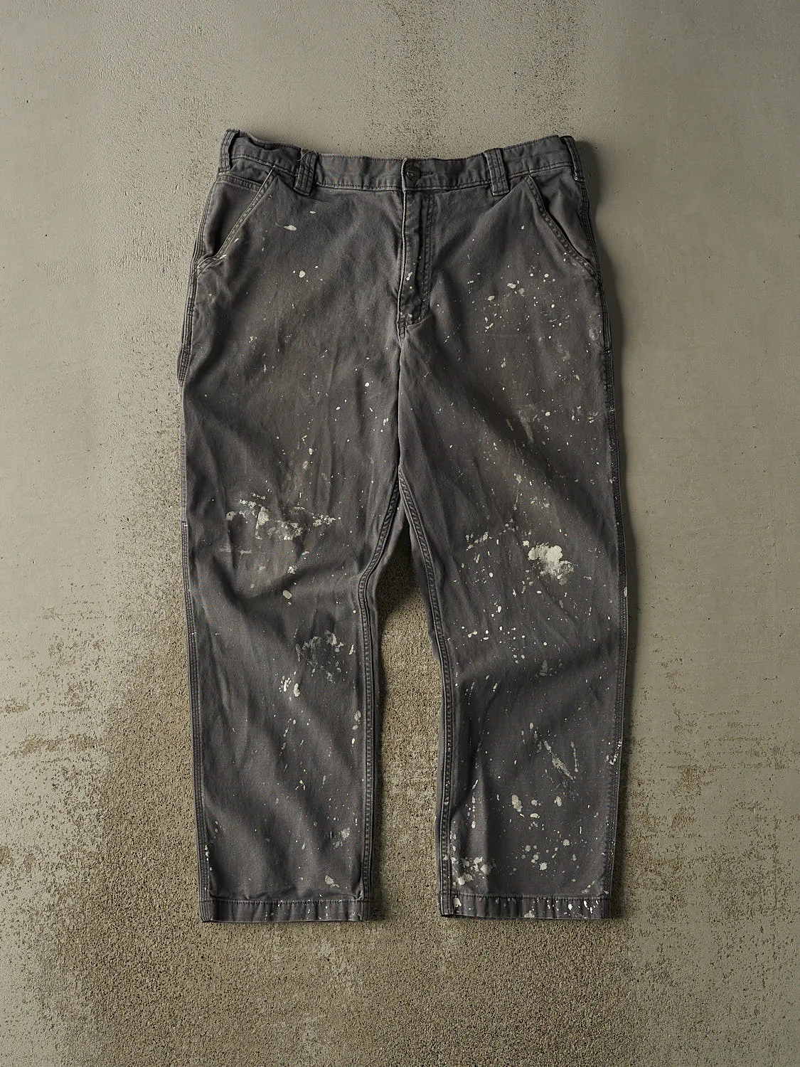 Vintage Y2K Grey Carhartt Work Pants (36x28.5) sold by Rebalance Vintage