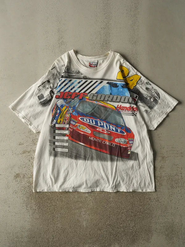 Vintage 04' White Jeff Gordon Nascar Racing Tee (XXL/XXXL) made by Rebalance Vintage