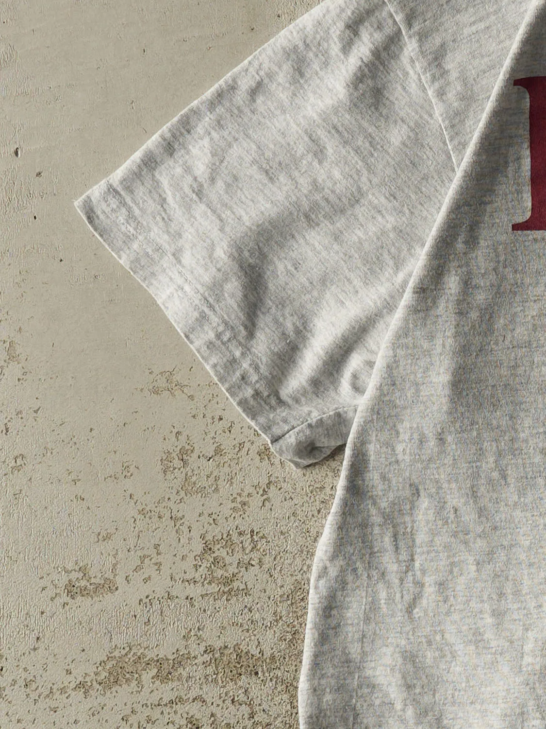 Vintage 90s Heather Grey Hockey Is Life Tee (L/XL) sold by Rebalance Vintage product image thumbnail 3