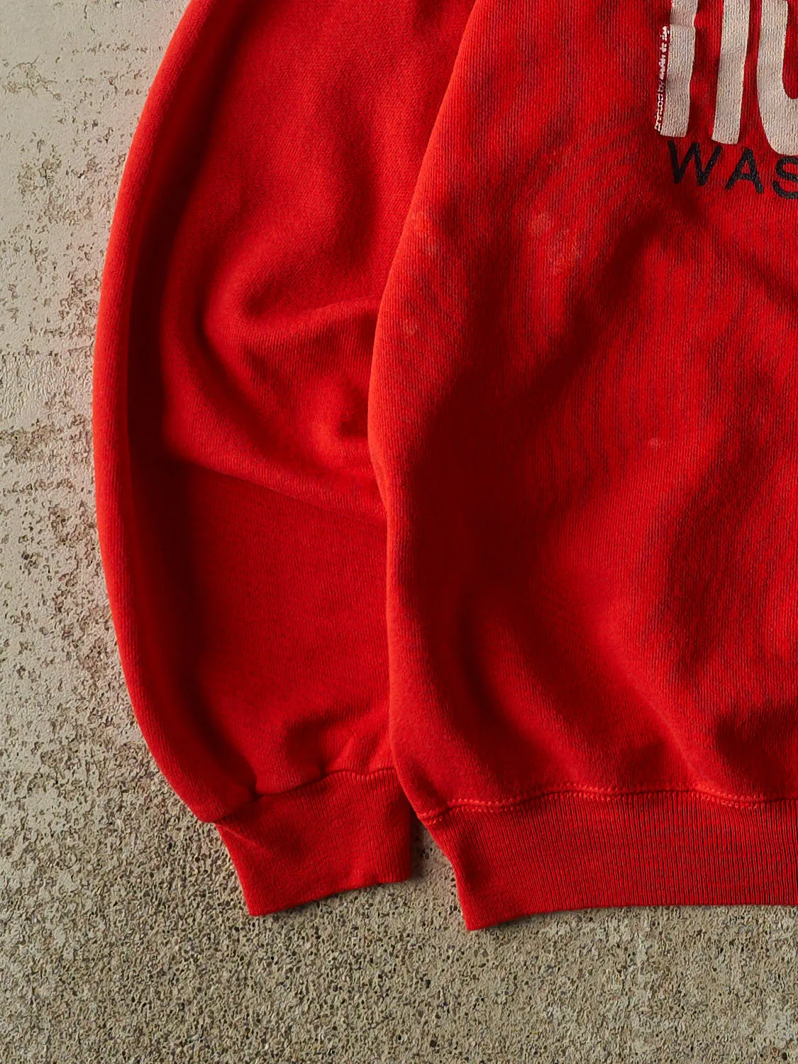 Vintage 80s Red Howard University Crewneck (M/L) sold by Rebalance Vintage product image thumbnail 3