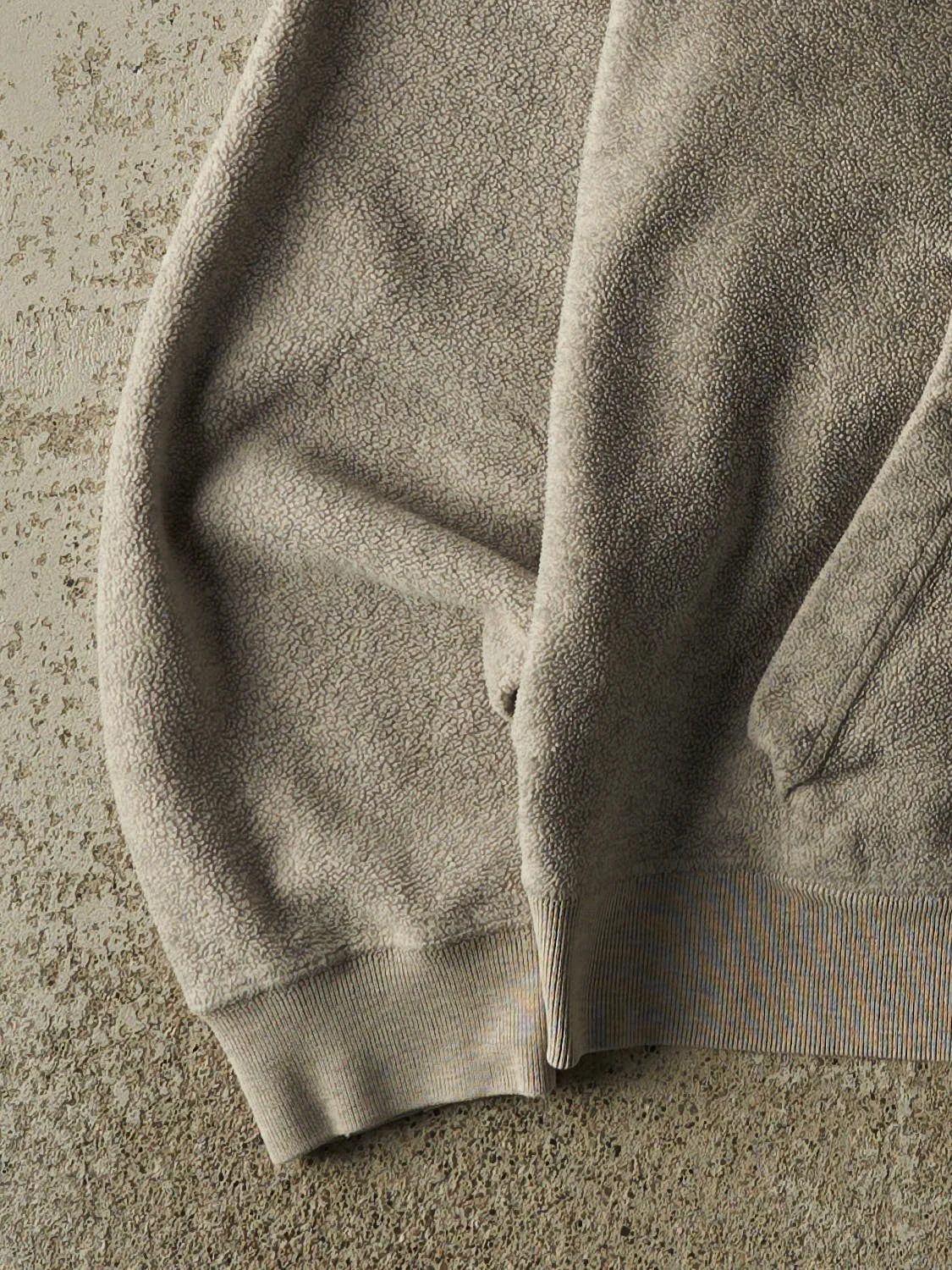 Vintage 90s Beige Gap Fleece Hoodie (L/XL) sold by Rebalance Vintage product image thumbnail 3