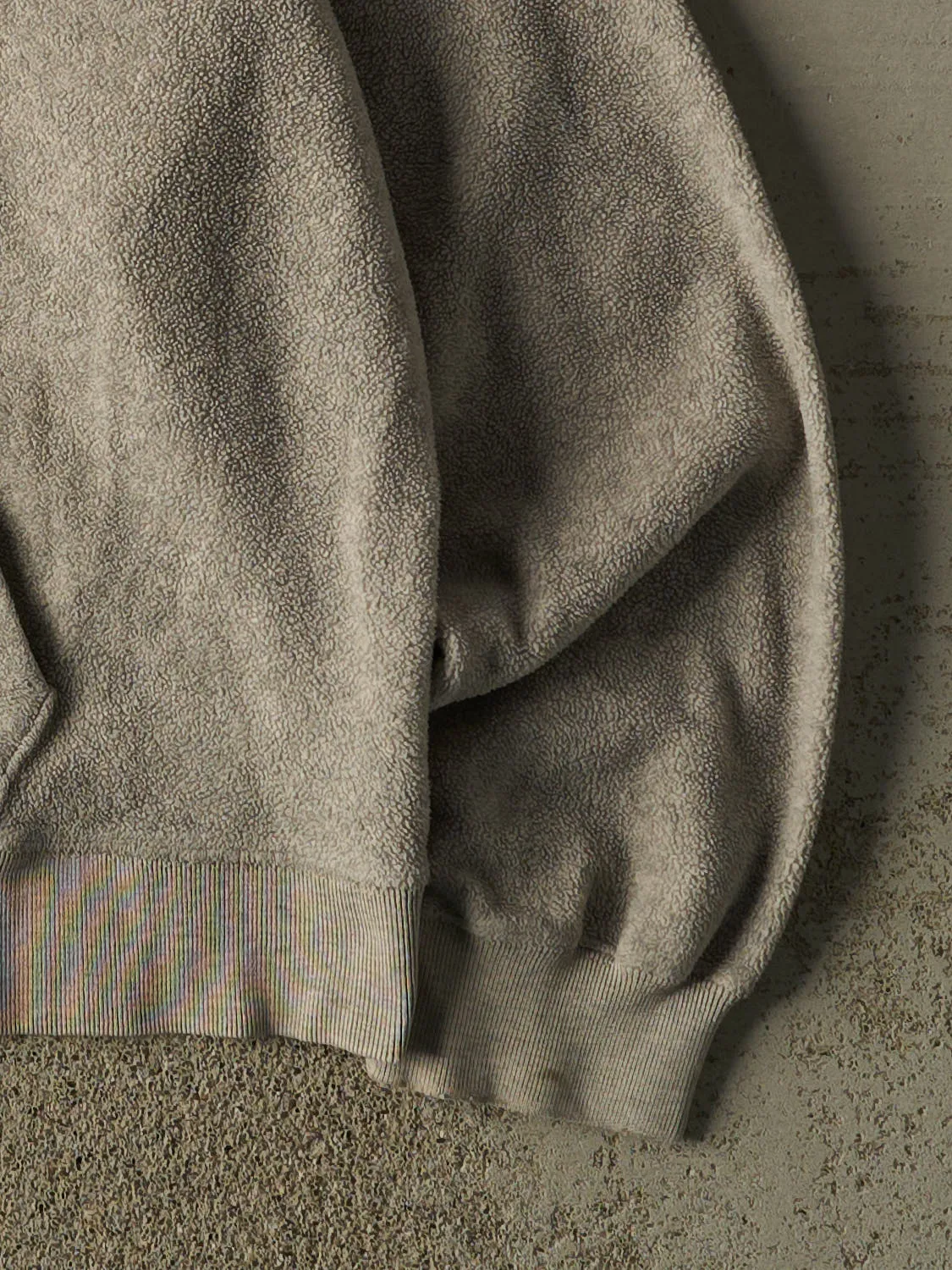 Vintage 90s Beige Gap Fleece Hoodie (L/XL) sold by Rebalance Vintage product image thumbnail 4