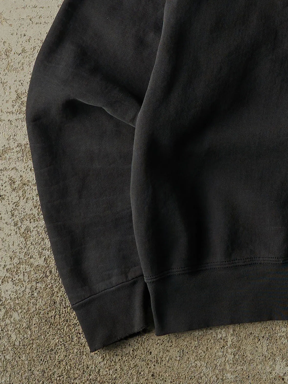 Vintage 95' Faded Black Nebraska University Embroidered Crewneck (L) sold by Rebalance Vintage product image thumbnail 3