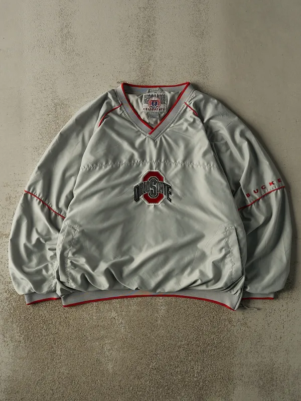 Vintage 90s Grey Ohio State University Coaches Jacket (XL/XXL) sold by Rebalance Vintage