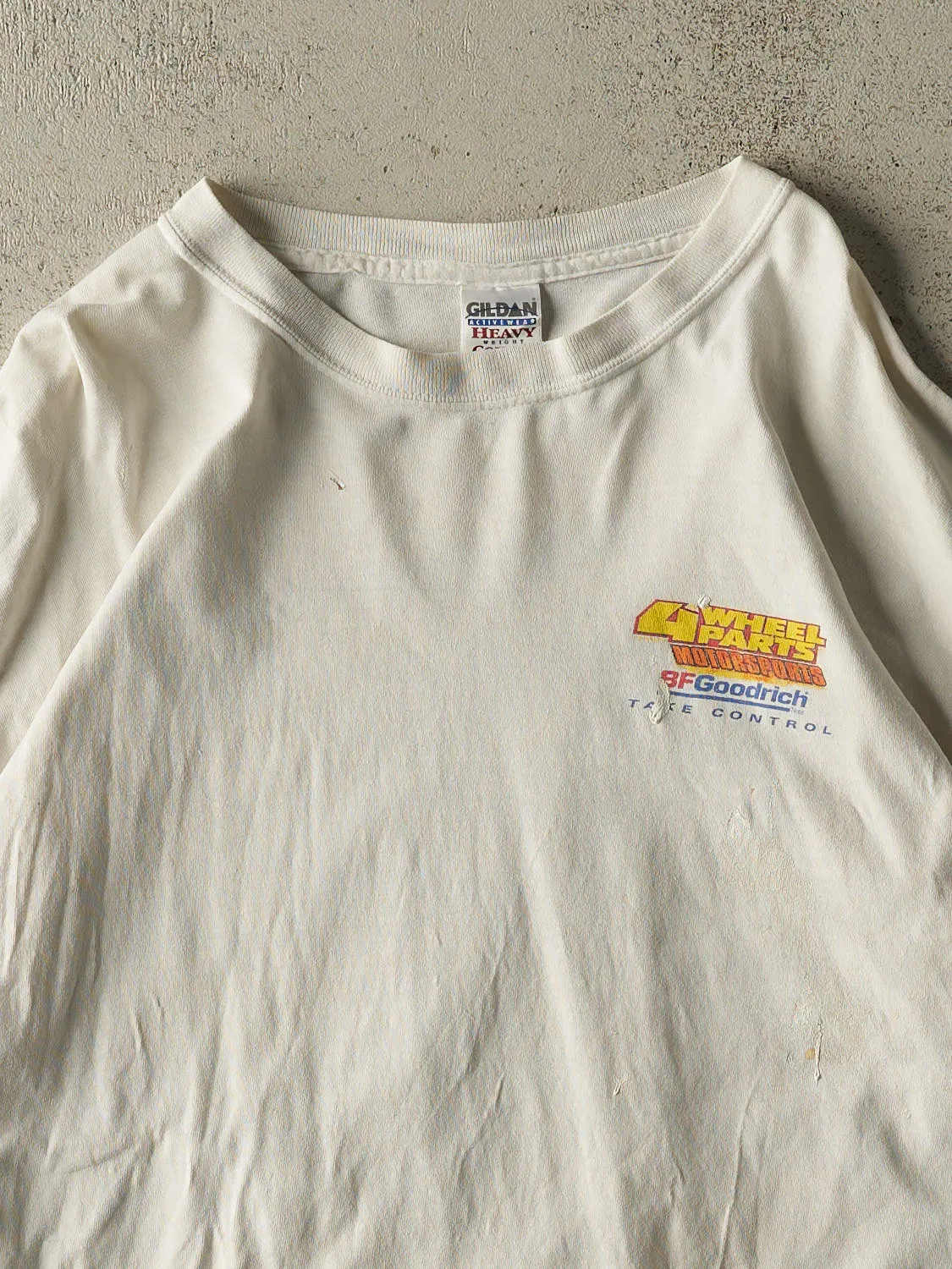 Vintage 02' White BF Goodrich x Four Wheel Parts Monster Truck Tee (L/XL) sold by Rebalance Vintage product image thumbnail 3