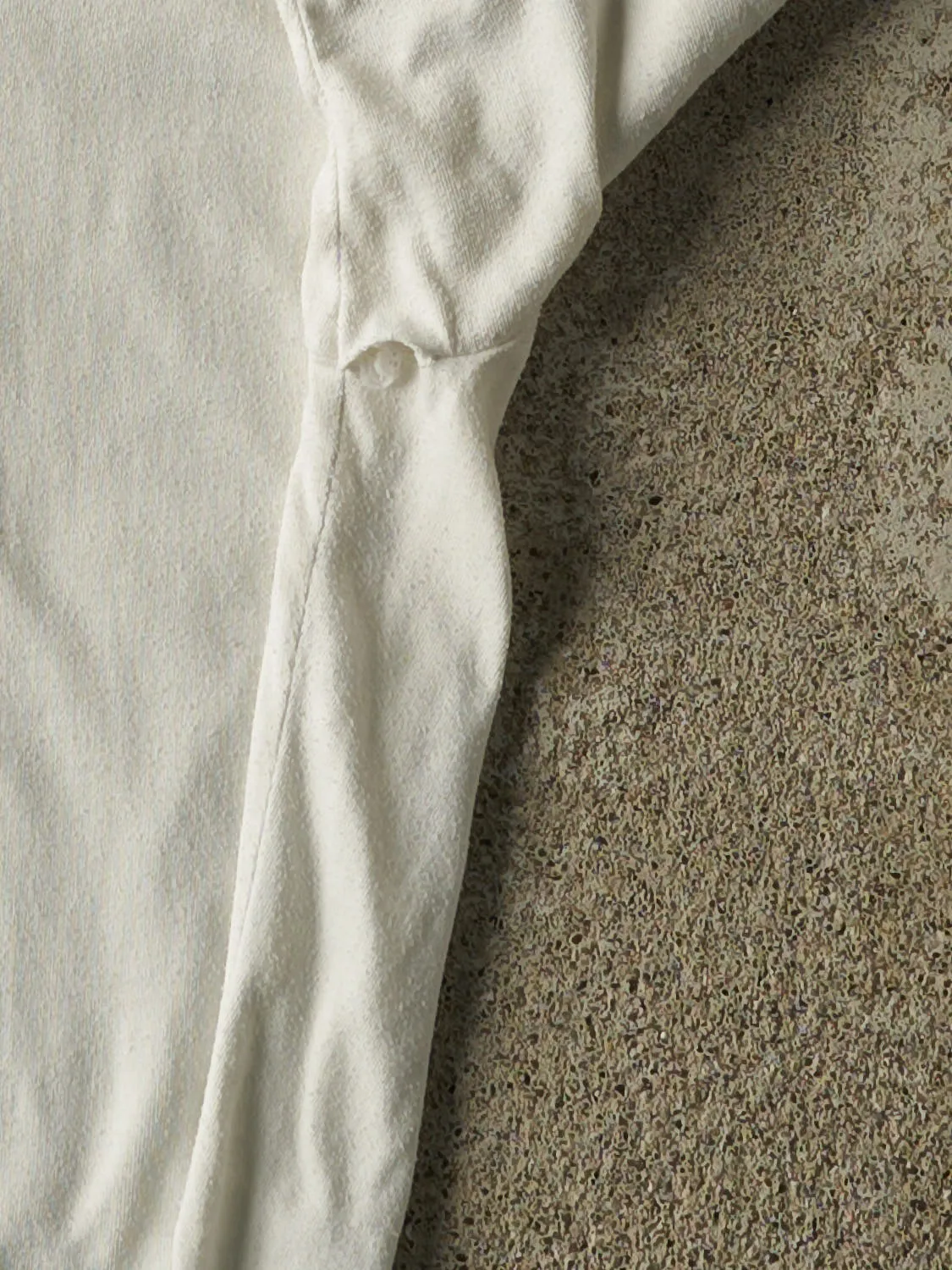 Vintage 80s White #1 Football Jersey Tee (XS/S) sold by Rebalance Vintage product image thumbnail 4