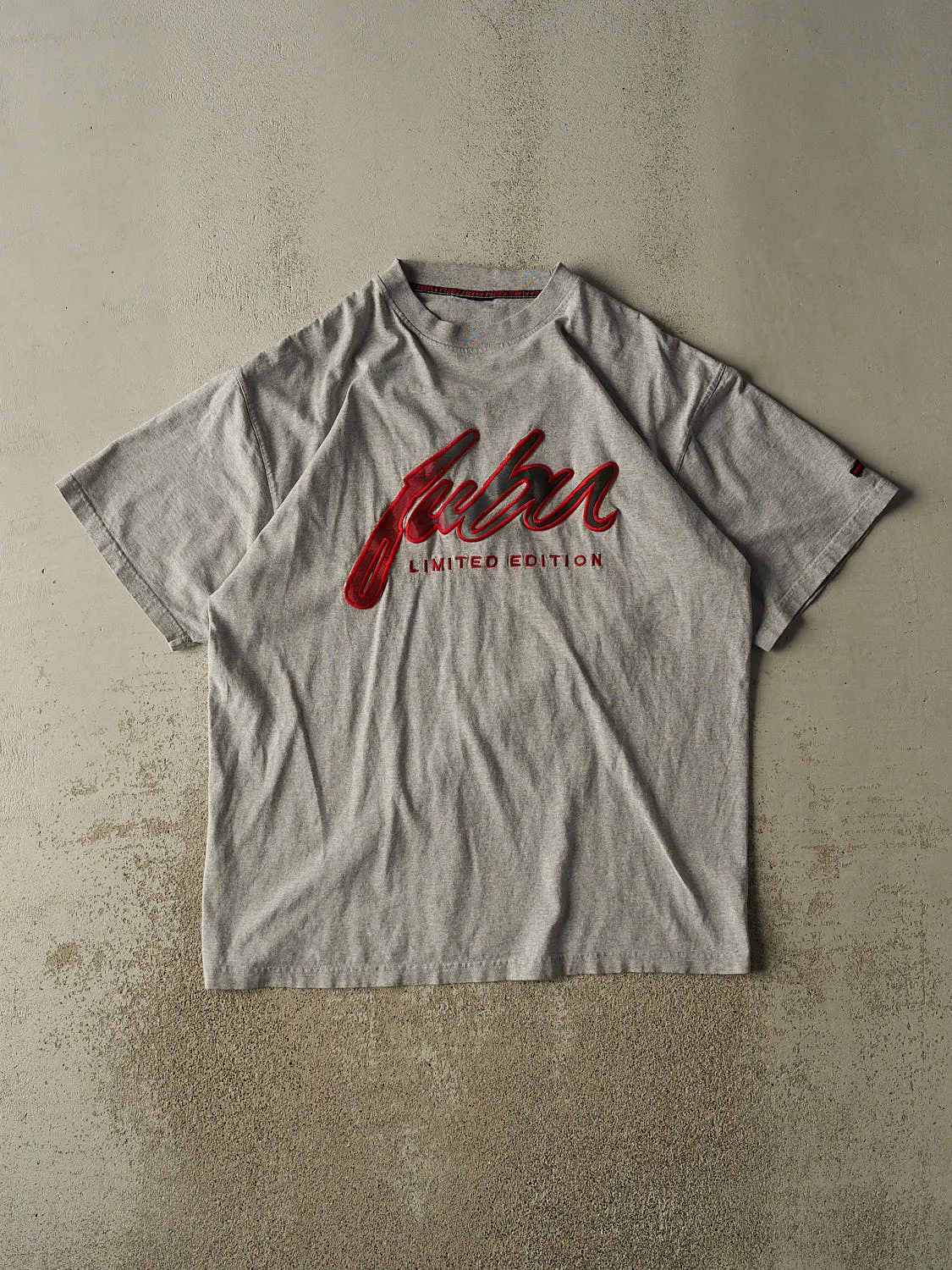Vintage 90s Grey Fubu Tee (XXL) sold by Rebalance Vintage