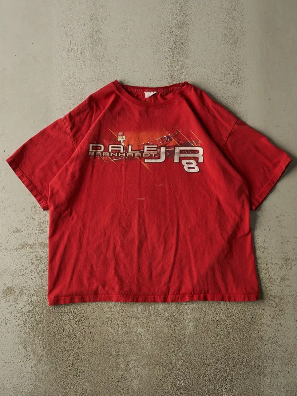 Vintage Y2K Red Dale Earnhardt Jr Nascar Tee (L/XL) sold by Rebalance Vintage