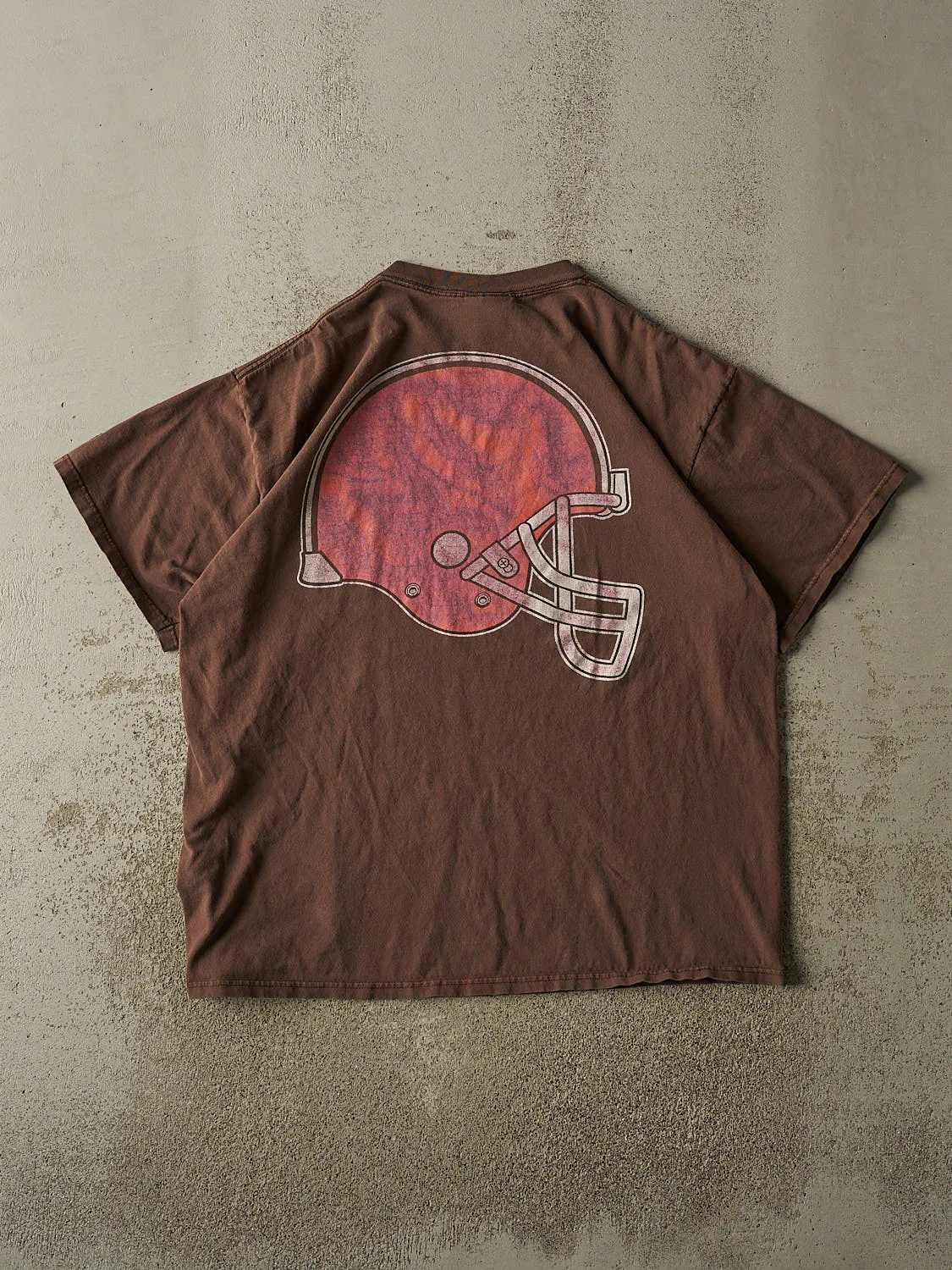 Vintage 90s Brown Cleveland Browns Tee (XL) sold by Rebalance Vintage product image thumbnail 2