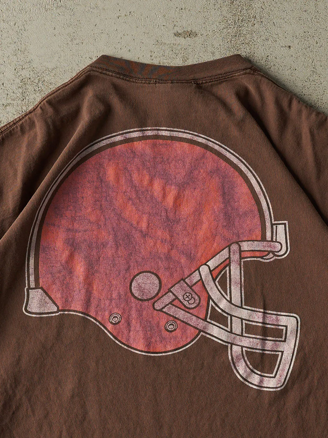Vintage 90s Brown Cleveland Browns Tee (XL) sold by Rebalance Vintage product image thumbnail 4