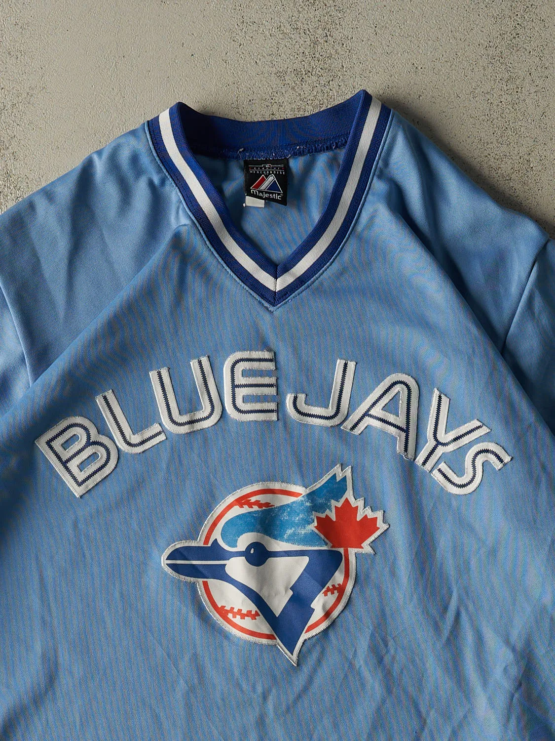 Vintage Y2K Blue Toronto Blue Jays Baseball Jersey (XXL) sold by Rebalance Vintage product image thumbnail 2