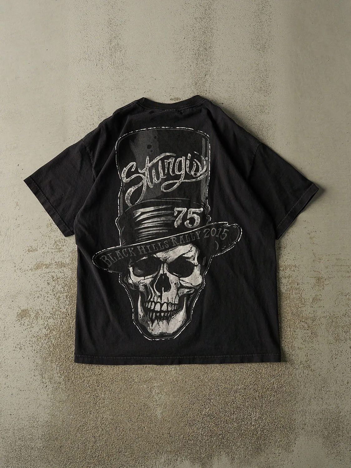 Vintage 15' Black Sturgis Black Hills Rally Tee (XL) sold by Rebalance Vintage product image thumbnail 2