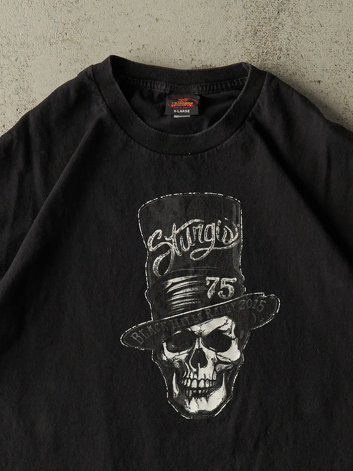 Vintage 15' Black Sturgis Black Hills Rally Tee (XL) sold by Rebalance Vintage product image thumbnail 3