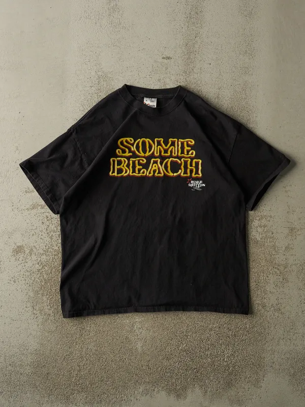 Vintage Y2K Black Blake Shelton Some Beach Tee (L/XL) sold by Rebalance Vintage