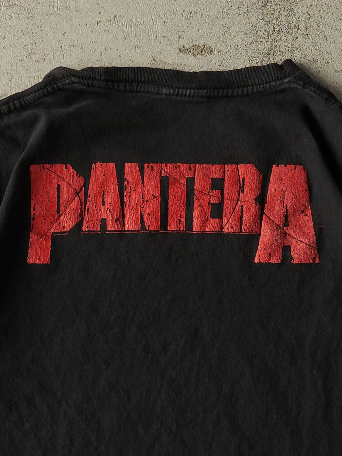 Vintage Y2K Black Pantera "Mouth For War" Tee (S) sold by Rebalance Vintage product image thumbnail 4