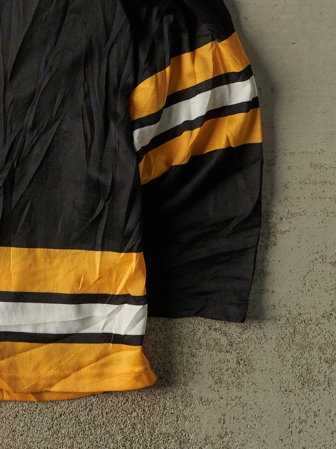 Vintage Y2K Black Boston Bruins Hockey Jersey (L/XL) sold by Rebalance Vintage product image thumbnail 4