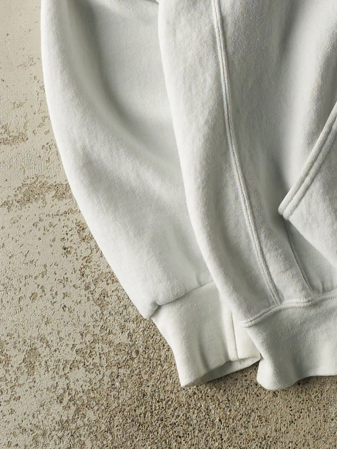 Vintage Y2K White Russell Athletic Duke University Hoodie (L/XL) sold by Rebalance Vintage product image thumbnail 3