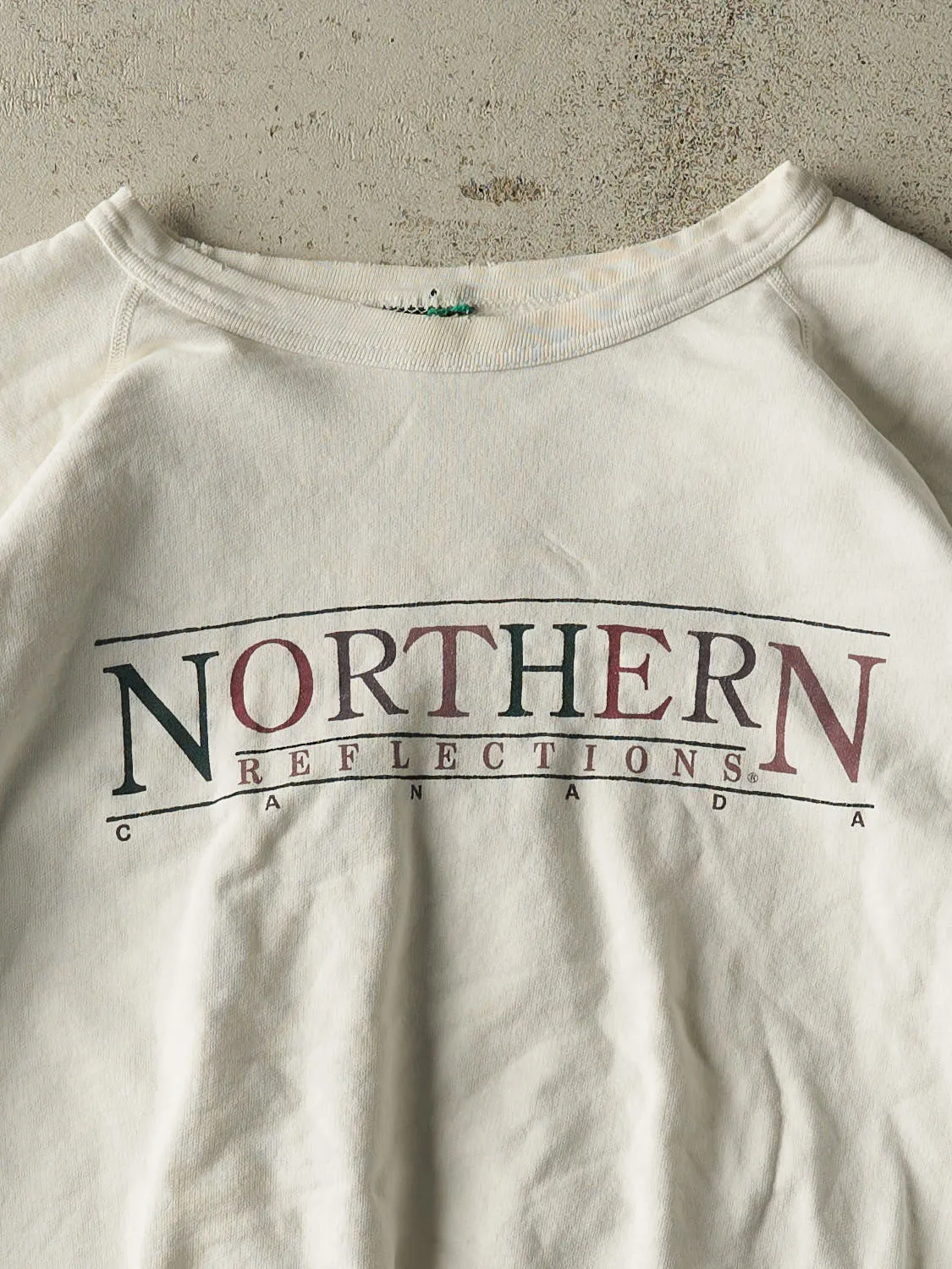Vintage 90s White Northern Reflections Crewneck (L) sold by Rebalance Vintage product image thumbnail 2