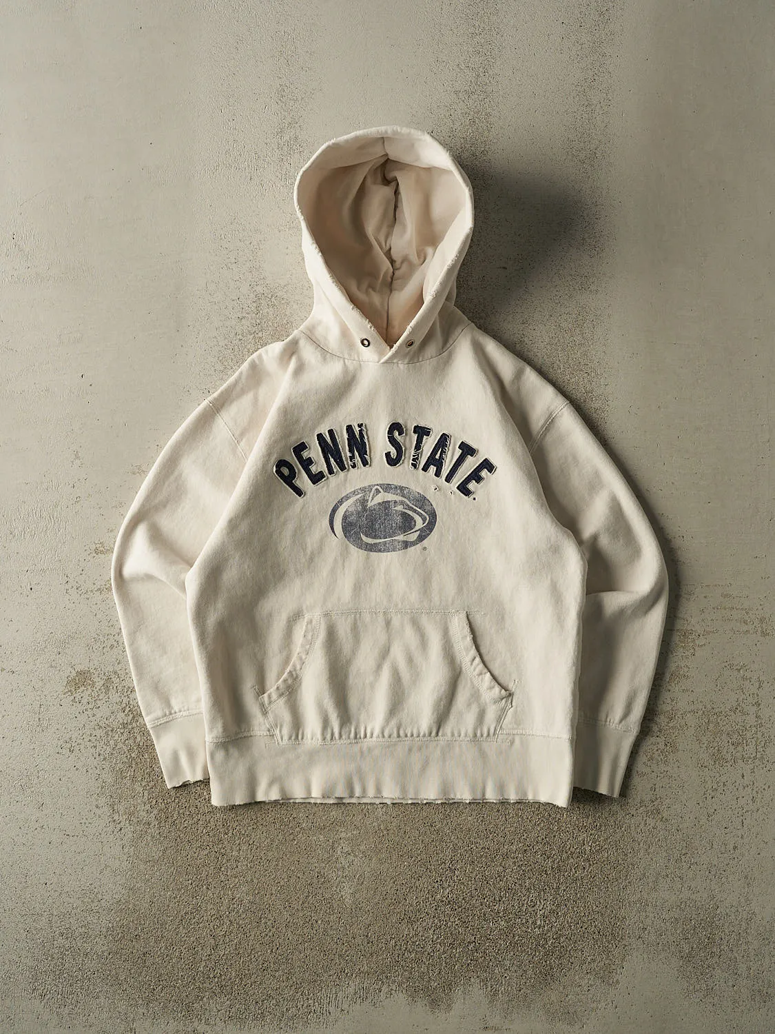 Vintage Y2K Beige Penn State University Hoodie (M/L) sold by Rebalance Vintage