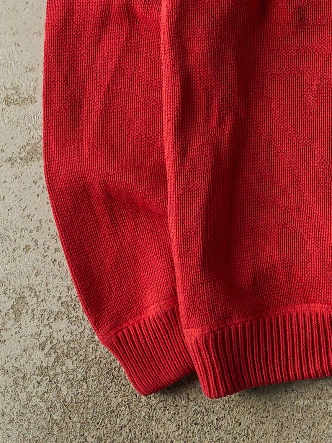 Vintage 90s Red Tommy Hilfiger Embroidered Knit (M/L) sold by Rebalance Vintage product image thumbnail 3