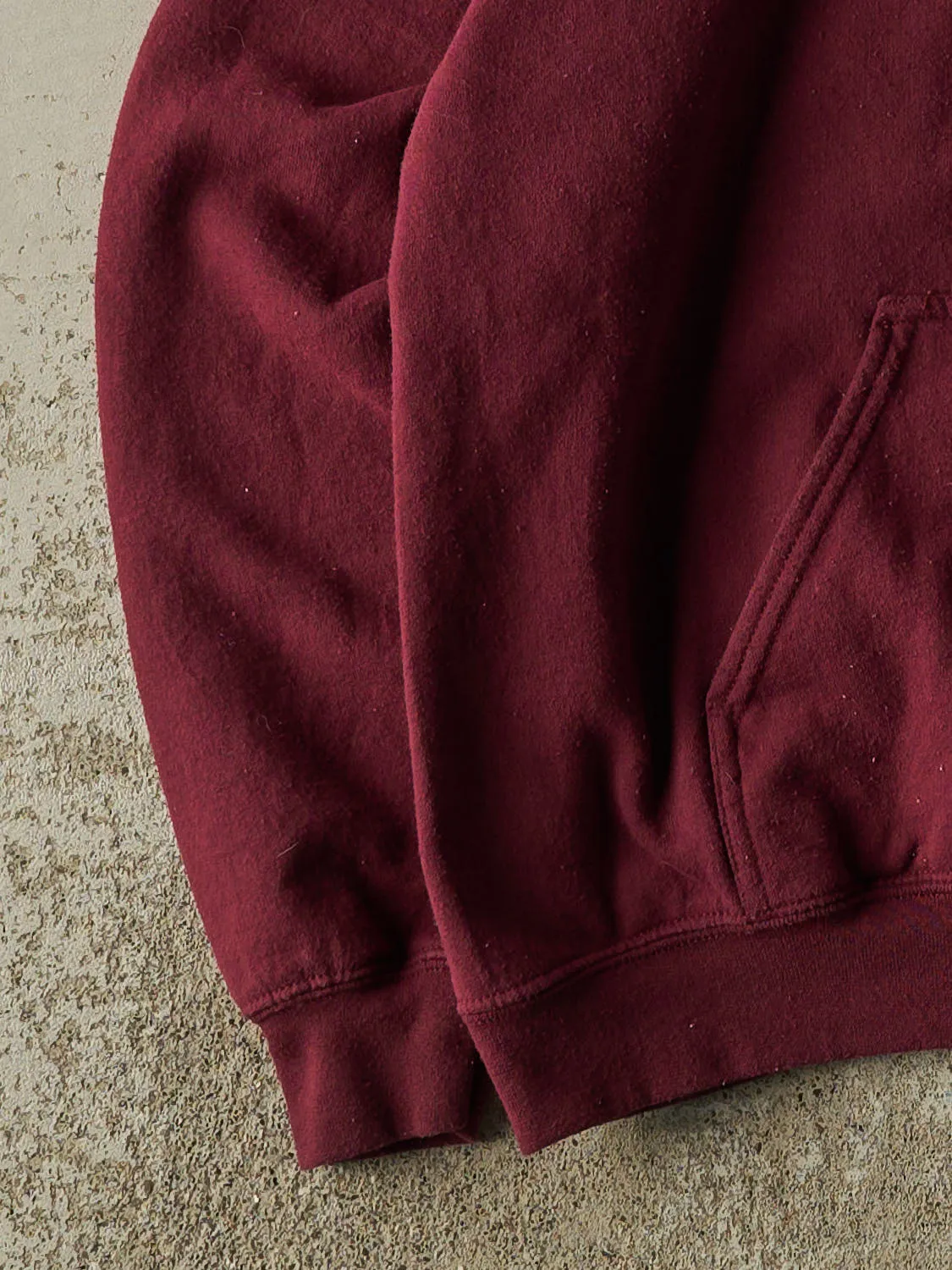 Vintage Y2K Burgundy Texas A&M Hoodie (S/M) sold by Rebalance Vintage product image thumbnail 3