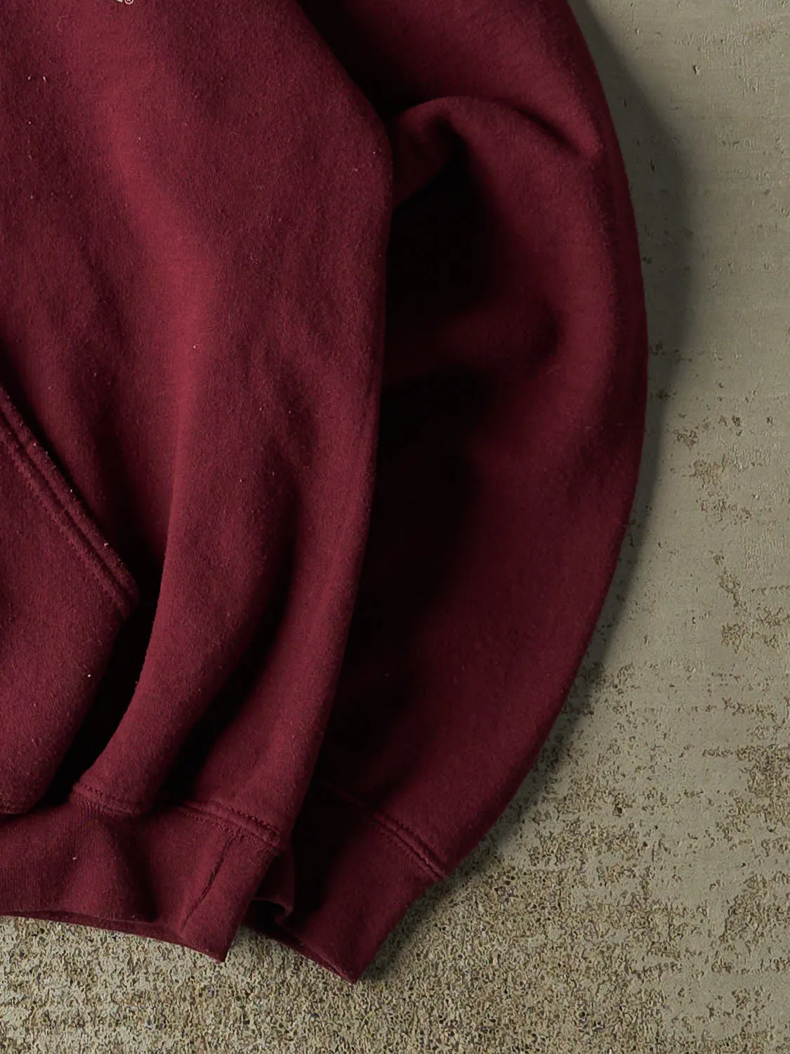 Vintage Y2K Burgundy Texas A&M Hoodie (S/M) sold by Rebalance Vintage product image thumbnail 4