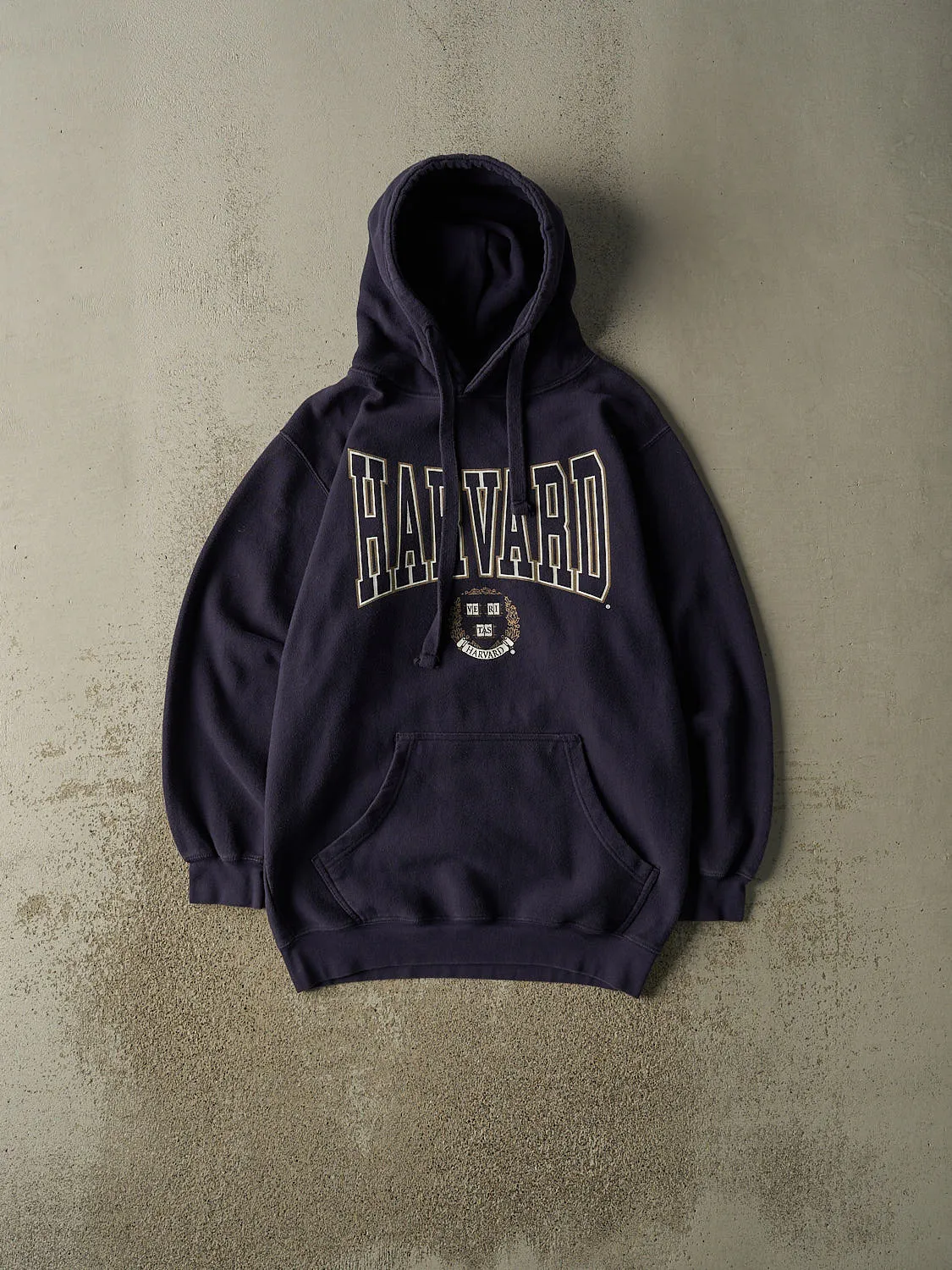 Vintage Y2K Navy Blue Harvard University Hoodie (XL/XXL) sold by Rebalance Vintage