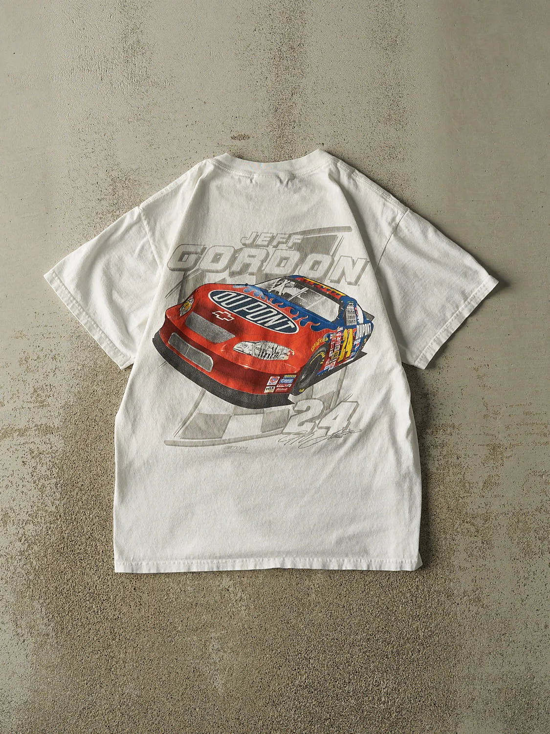 Vintage 03' White Jeff Gordon Nascar Pocket Tee (M) sold by Rebalance Vintage product image thumbnail 2