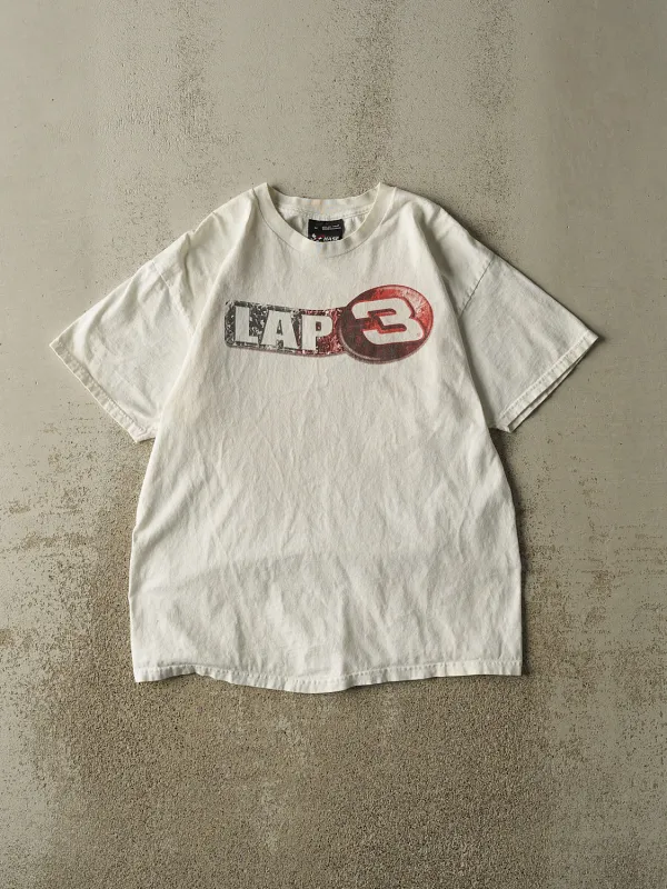 Vintage Y2K White Dale Earnhardt Forever the Man Tee (M/L) sold by Rebalance Vintage