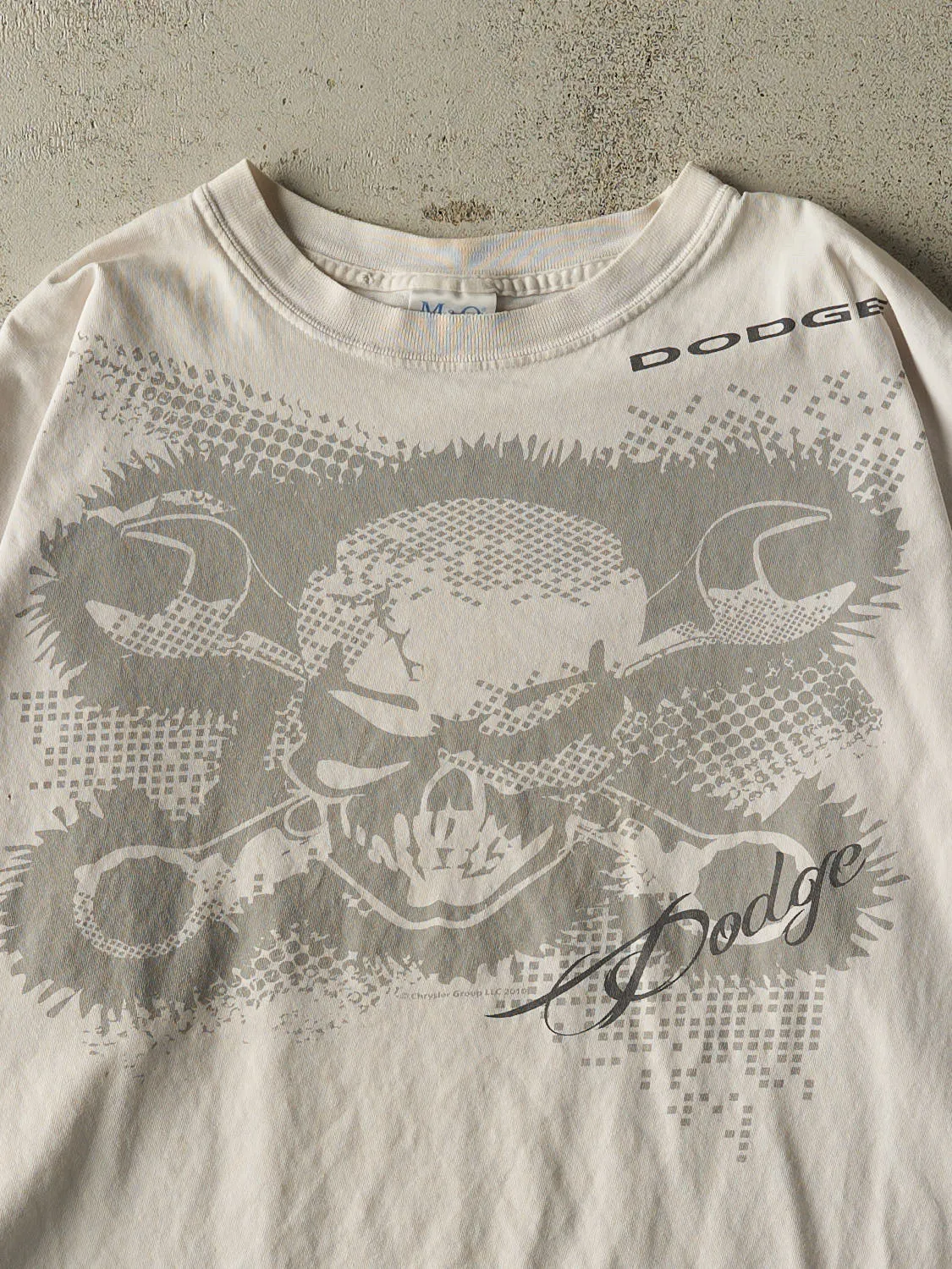 Vintage 10' Beige Dodge Long Sleeve (XL/XXL) sold by Rebalance Vintage product image thumbnail 2