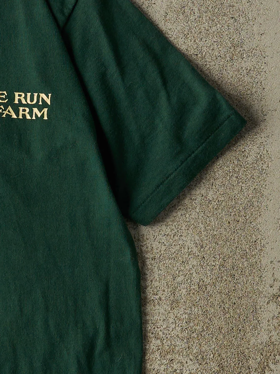 Vintage 70s Green Cane Run Farm Single Stitch Tee (S/M) sold by Rebalance Vintage product image thumbnail 4