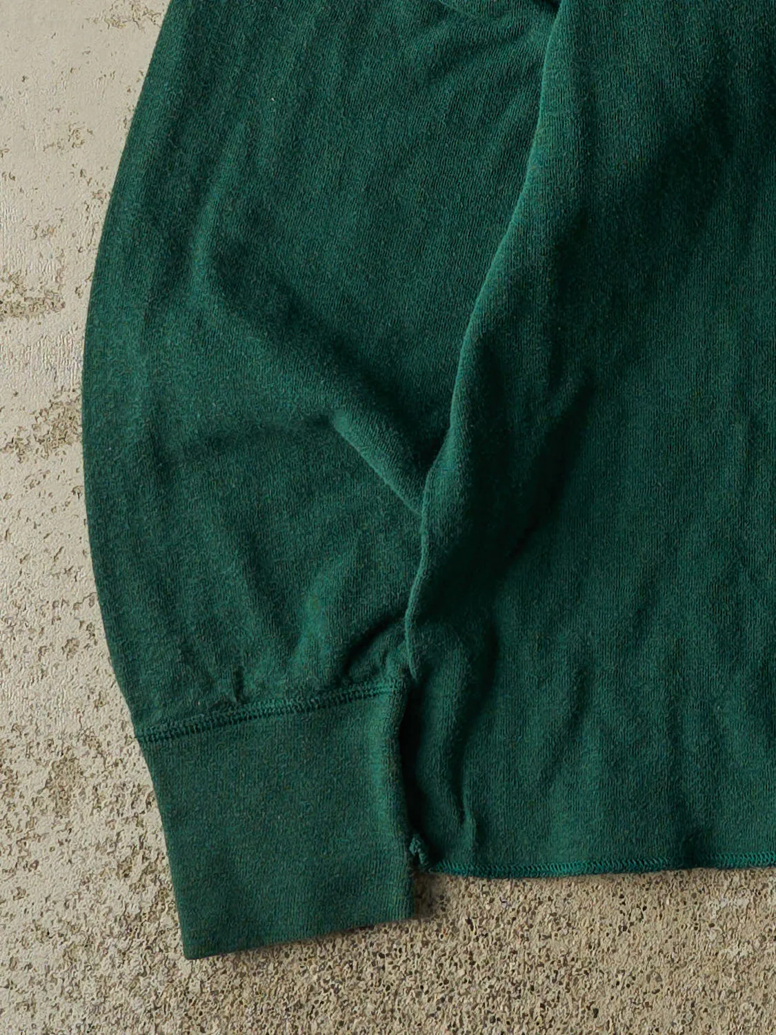 Vintage Y2K Green LL Bean Quarter Button Long Sleeve (L/XL) sold by Rebalance Vintage product image thumbnail 3