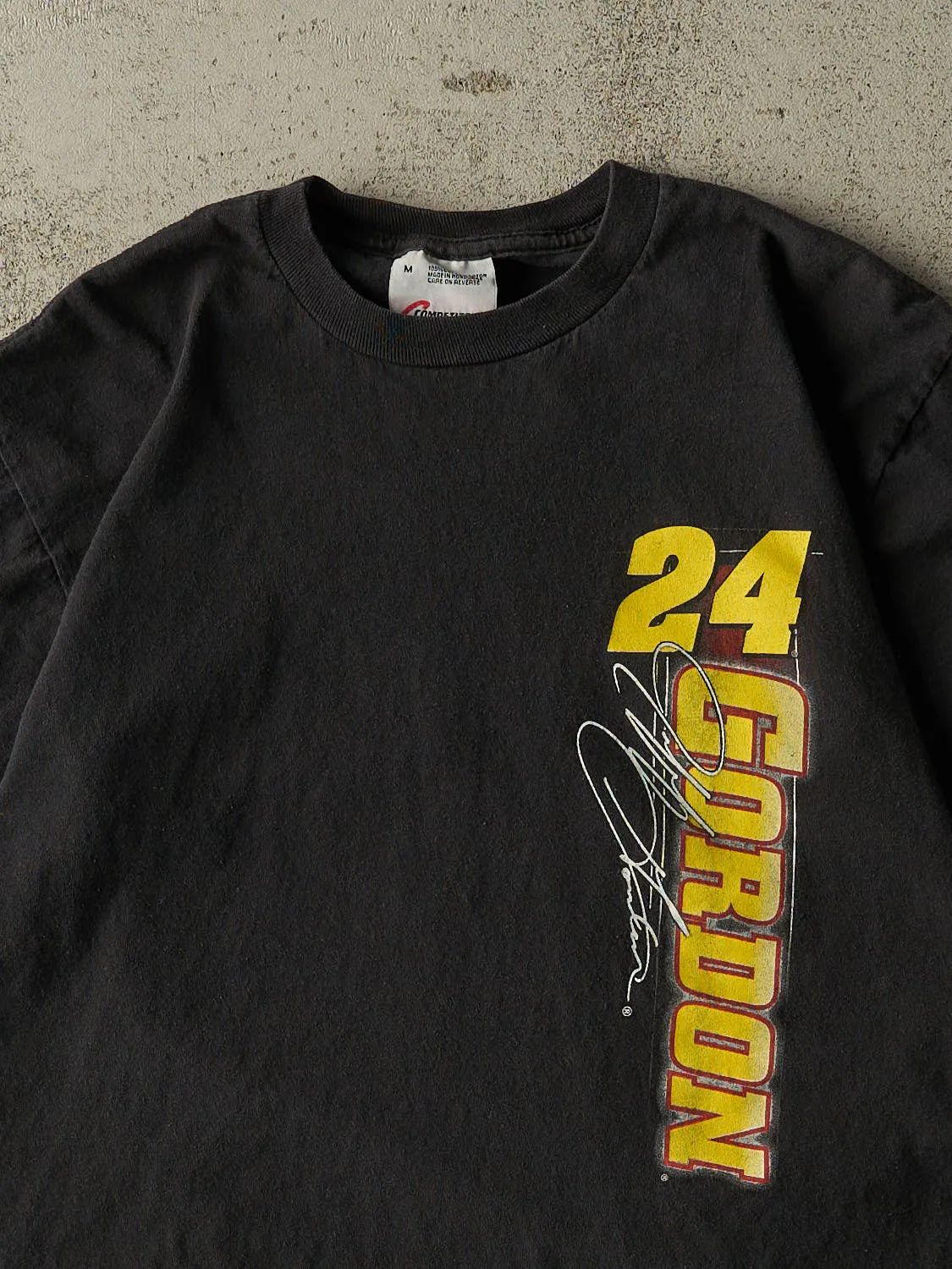 Vintage 02' Black Jeff Gordon Nascar Tee (M) sold by Rebalance Vintage product image thumbnail 3