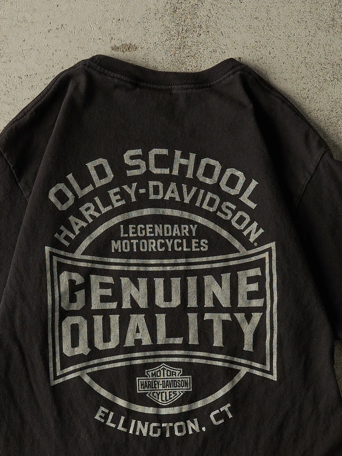 22' Black Harley Davidson Ellington CT Tee (S/M) sold by Rebalance Vintage product image thumbnail 4