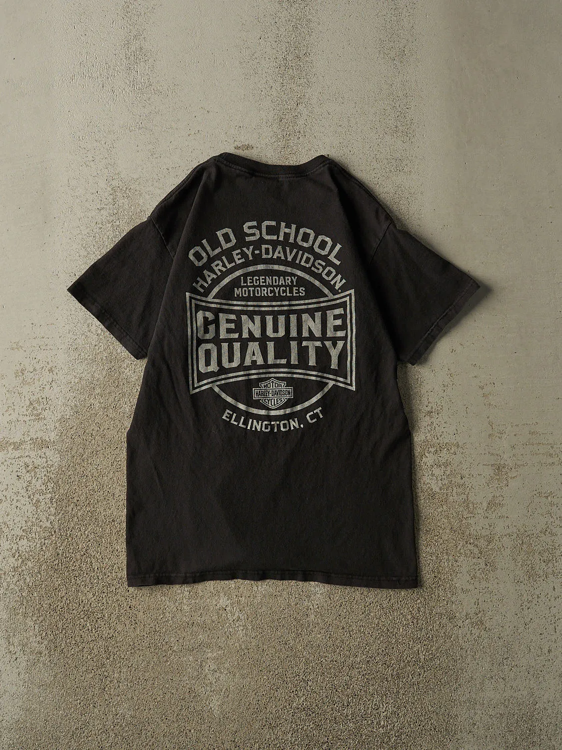 22' Black Harley Davidson Ellington CT Tee (S/M) sold by Rebalance Vintage product image thumbnail 2