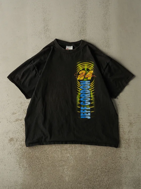 Vintage 00' Black Jeff Gordon Shock Wave Tee (XL/XXL) made by Rebalance Vintage