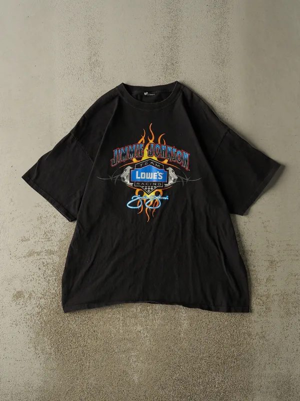 Vintage 05' Black Jimmie Johnson Nascar Tee (XL) made by Rebalance Vintage