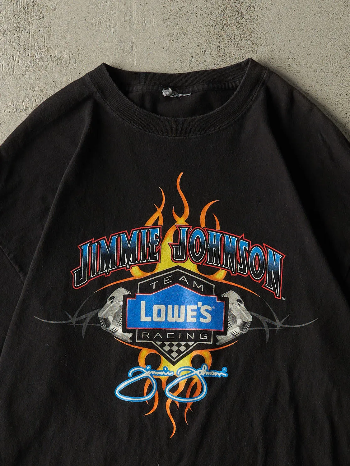 Vintage 05' Black Jimmie Johnson Nascar Tee (XL) sold by Rebalance Vintage product image thumbnail 3