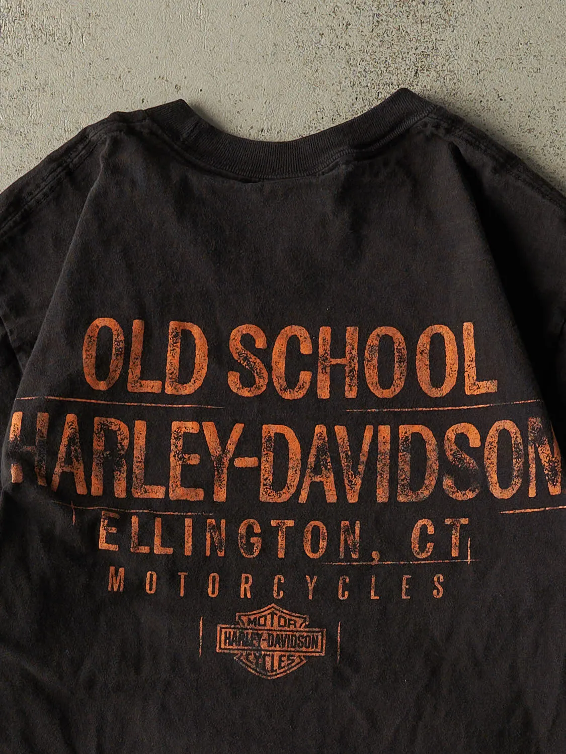 22' Faded Black Harley Davidson Ellington CT Tee (S/M) sold by Rebalance Vintage product image thumbnail 4
