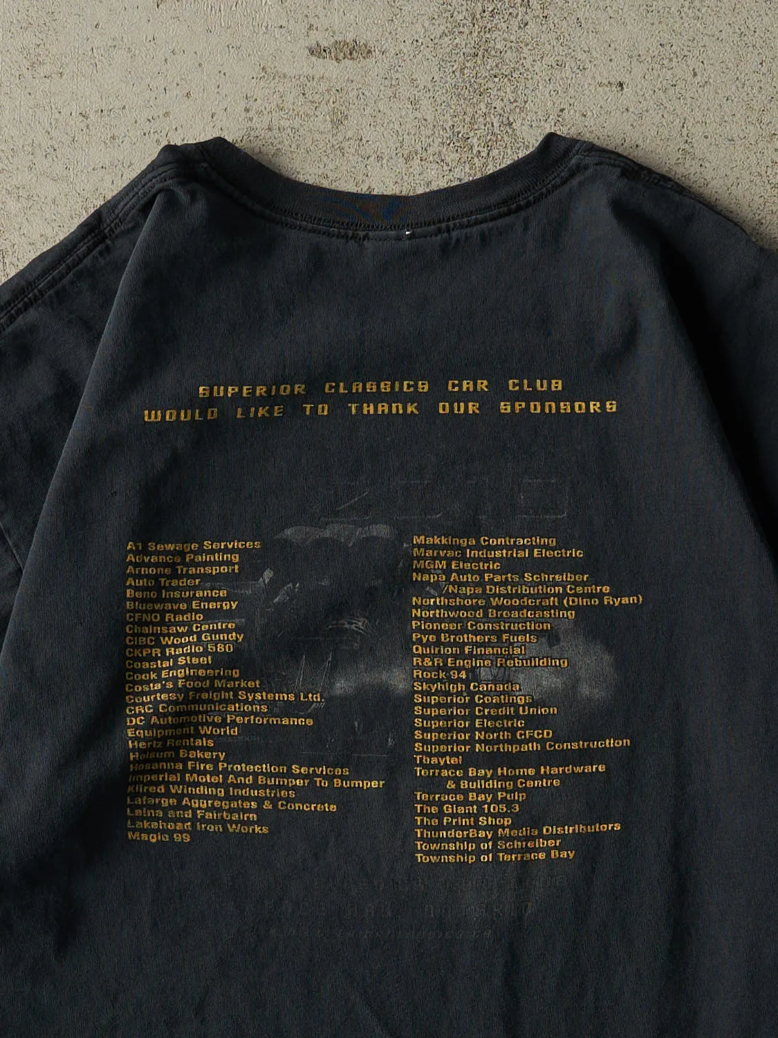 Vintage 10' Faded Black Dragfest Racing Tee (L) sold by Rebalance Vintage product image thumbnail 3