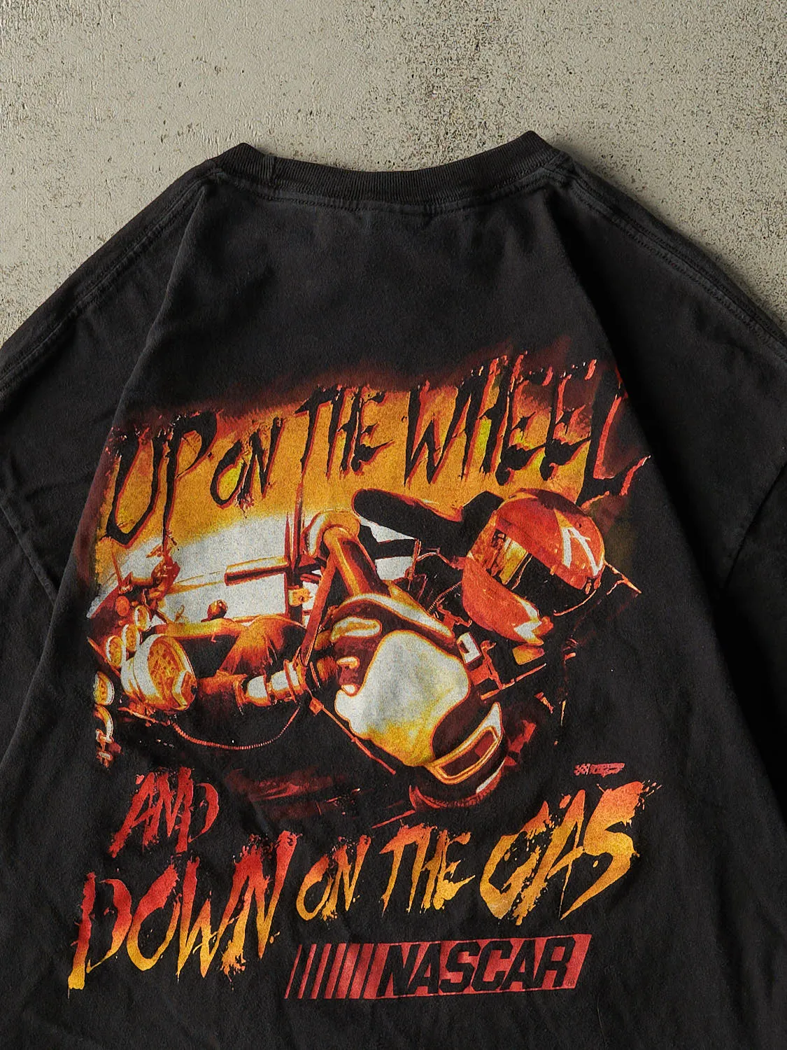 Vintage Y2K Black Nascar Racing Tee (L) sold by Rebalance Vintage product image thumbnail 4